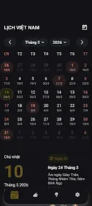 Vietnamese calendar preview 3